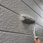 西東京市にて外壁塗装　～天井と外壁の塗装～