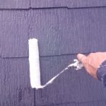世田谷区にて屋根・外壁塗装工事　～屋根下塗り～