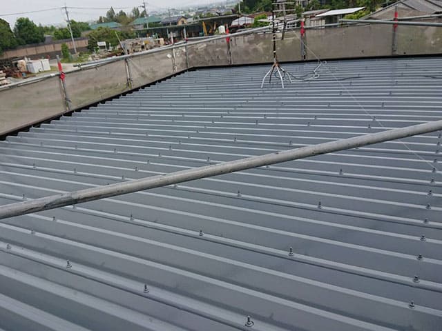 練馬区中村南にて屋根塗装、施工後